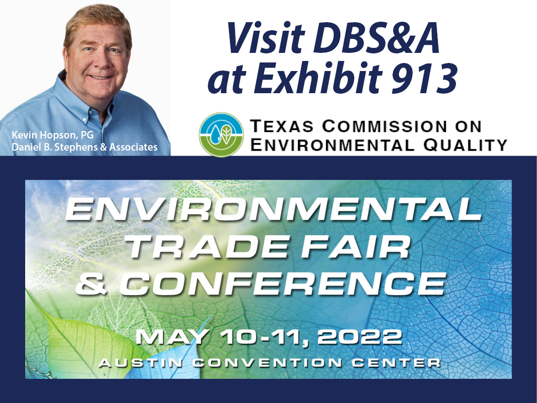 DBS&A Exhibiting at TCEQ Environmental Trade Fair and Conference